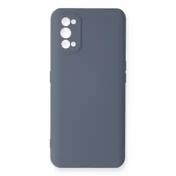 Realme 7 Pro Kılıf Nano İçi Kadife Silikon - Gri