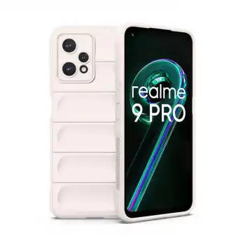 Realme 9 Pro 5g Kılıf Optimum Silikon - Krem
