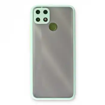 Realme C25 Kılıf Montreal Silikon Kapak - Turkuaz