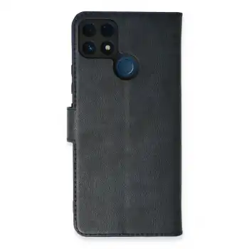 Realme C25 Kılıf Trend S Plus Kapaklı Kılıf - Lacivert