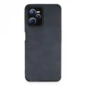 Realme C35 Kılıf Loop Deri Silikon - Lacivert
