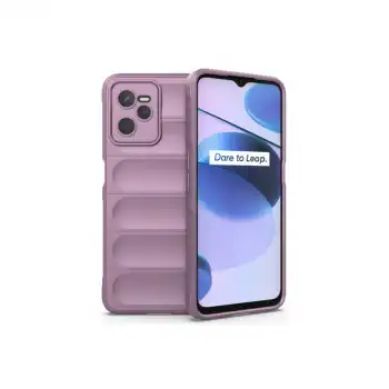 Realme C35 Kılıf Optimum Silikon - Mor