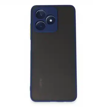 Realme C53 Kılıf Montreal Silikon Kapak - Lacivert