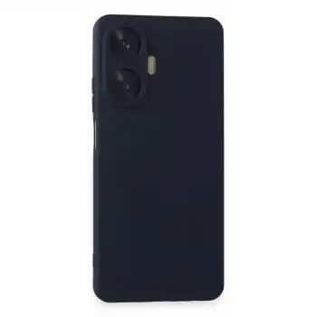 Realme C55 Kılıf Nano İçi Kadife Silikon - Lacivert