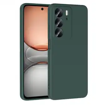 Realme C75 4g First Silikon - Koyu Yeşil