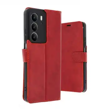 Realme C75 4g Trend S Plus Kapaklı Kılıf - Kırmızı