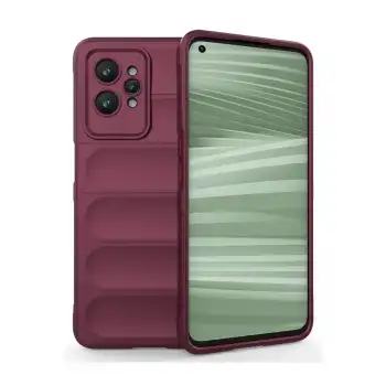 Realme Gt2 Pro 5g Kılıf Optimum Silikon - Bordo