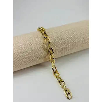 Renk  Pirinç Cm Bileklik 17+2 Cm  - Kbl0482