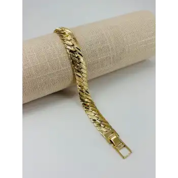 Renk  Pirinç Cm Bileklik 17+2 Cm  - Kbl0539