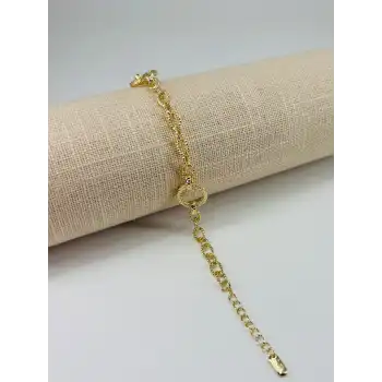 Renk  Pirinç Cm Bileklik 17+4 Cm  - Kbl0472