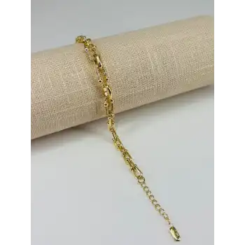 Renk  Pirinç Cm Bileklik 17+4 Cm  - Kbl0511