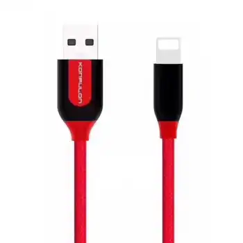 S51 Lightning Kablo İphone Uyumlu 1m 3a - Kırmızı