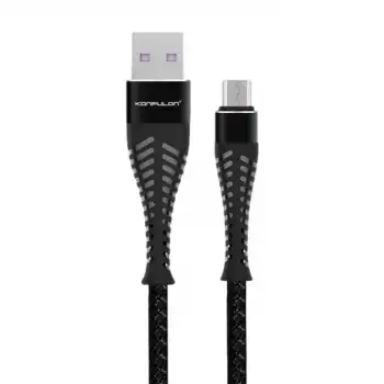 S61 Micro Usb Kablo 1.2m 2.1a - Siyah
