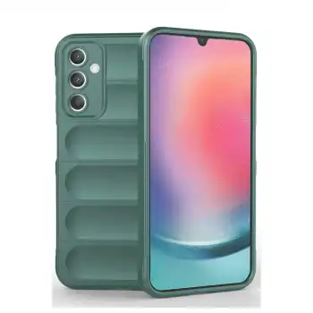 Samsung A36 Kılıf Optimum Silikon - Koyu Yeşil