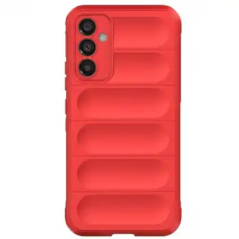 Samsung A56 Kılıf Optimum Silikon - Kırmızı