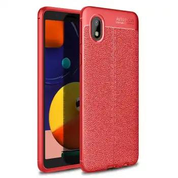 Samsung Galaxy A01 Core Kılıf Auto Focus Kapak - Kırmızı