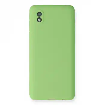 Samsung Galaxy A01 Core Kılıf First Silikon - Yeşil