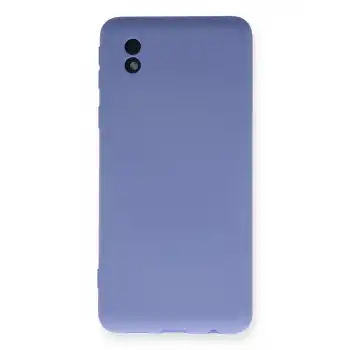 Samsung Galaxy A01 Core Kılıf Nano İçi Kadife Silikon - Lila