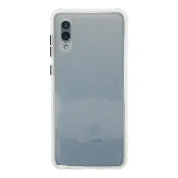 Samsung Galaxy A02 Kılıf Miami Şeffaf Silikon - Şeffaf
