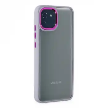 Samsung Galaxy A03 Kılıf Dora Kapak - Lila