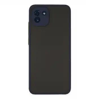 Samsung Galaxy A03 Kılıf Montreal Silikon Kapak - Lacivert