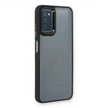 Samsung Galaxy A03s Kılıf Dora Kapak - Siyah