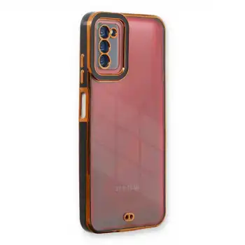 Samsung Galaxy A03s Kılıf Liva Lens Silikon - Siyah