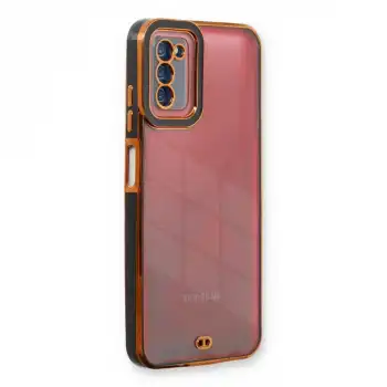 Samsung Galaxy A03s Kılıf Liva Lens Silikon - Siyah