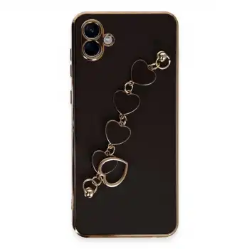 Samsung Galaxy A04 Kılıf Esila Silikon - Siyah