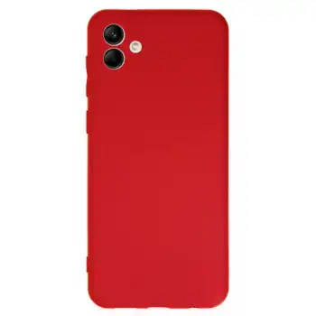Samsung Galaxy A04 Kılıf First Silikon - Kırmızı