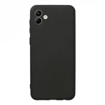 Samsung Galaxy A04 Kılıf First Silikon - Siyah