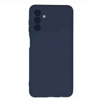 Samsung Galaxy A04s Kılıf Nano İçi Kadife Silikon - Lacivert