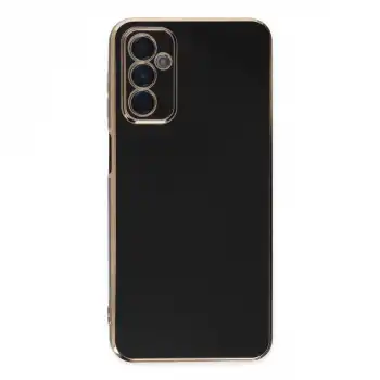 Samsung Galaxy A04s Kılıf Volet Silikon - Siyah