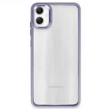 Samsung Galaxy A05 Kılıf Power Silikon - Lila