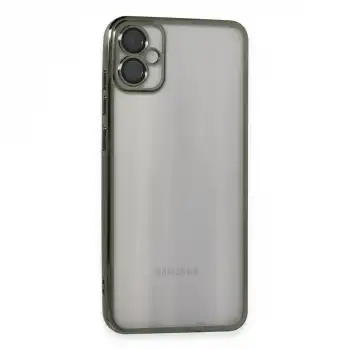 Samsung Galaxy A05 Kılıf Razer Lensli Silikon - Yeşil