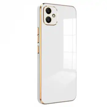 Samsung Galaxy A05 Kılıf Volet Silikon - Beyaz