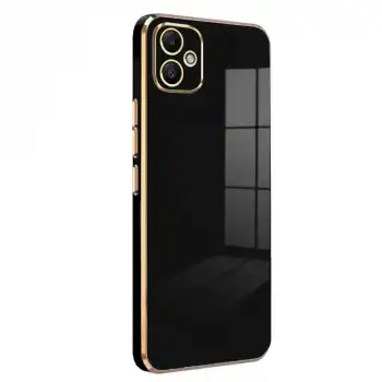 Samsung Galaxy A05 Kılıf Volet Silikon - Siyah