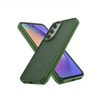 Samsung Galaxy A05s Kılıf Elegant Kapak - Yeşil