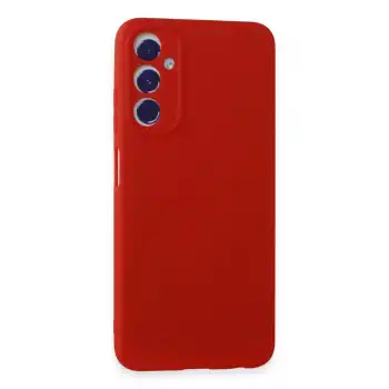 Samsung Galaxy A05s Kılıf First Silikon - Kırmızı