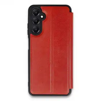 Samsung Galaxy A05s Kılıf Flip Cover - Kırmızı