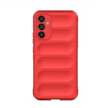 Samsung Galaxy A05s Kılıf Optimum Silikon - Kırmızı