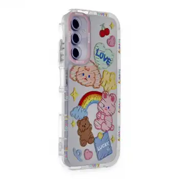 Samsung Galaxy A05s Kılıf Reflexion Desenli Kapak - Desen 4