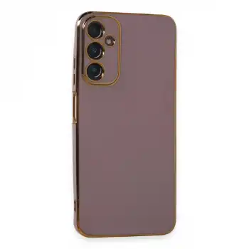 Samsung Galaxy A05s Kılıf Volet Silikon - Mor