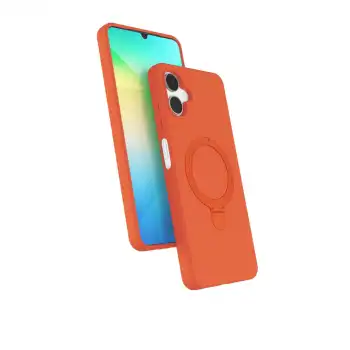 Samsung Galaxy A06 Regal Magsafe Standlı Kapak - Turuncu