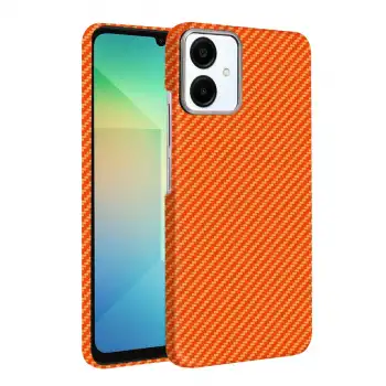 Samsung Galaxy A06 Vega Magsafe Kapak - Turuncu