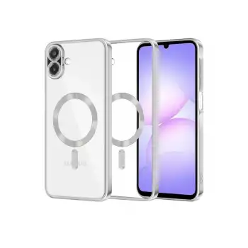Samsung Galaxy A07 4g Kross Magneticsafe Kapak - Gümüş
