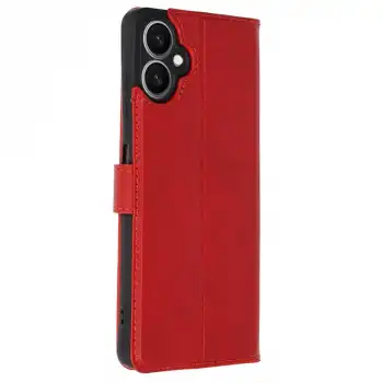 Samsung Galaxy A07 4g Trend S Plus Kapaklı Kılıf - Kırmızı