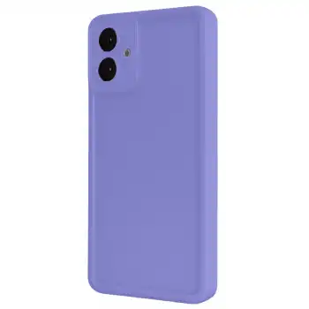Samsung Galaxy A07 4g Viera Silikon - Lila