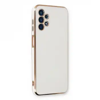 Samsung Galaxy A13 4g Kılıf Volet Silikon - Beyaz