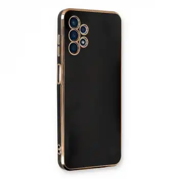 Samsung Galaxy A13 4g Kılıf Volet Silikon - Siyah